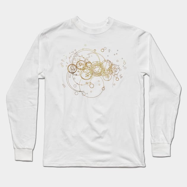 Time Lord Writing (transparent) Long Sleeve T-Shirt by TheLittleBat